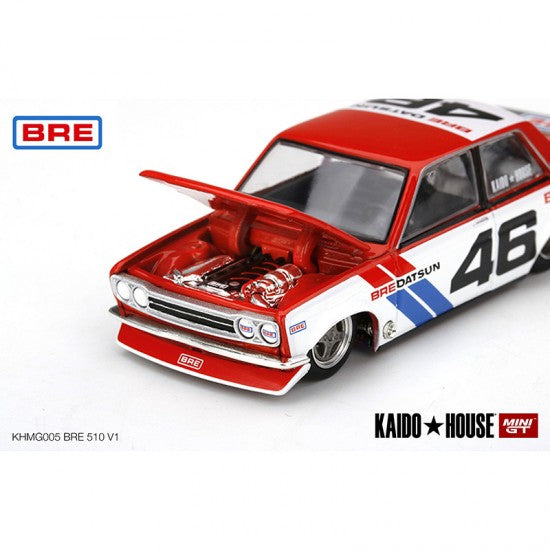 MINI GT 1/64 DATSUN 510 PRO STREET BRE510 V1 LHD DIECAST SCALE MODEL CAR - Precintado