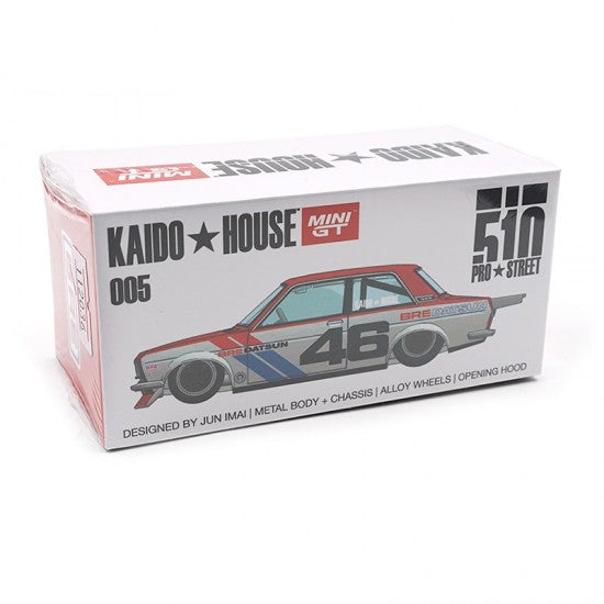 MINI GT 1/64 DATSUN 510 PRO STREET BRE510 V1 LHD DIECAST SCALE MODEL CAR - Precintado