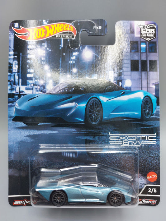 HOT WHEELS EXOTIC ENVY 2 MCLAREN SPEEDTAIL