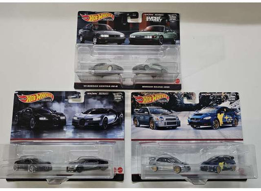 CAJA CON 8 UNIDADES - HOT WHEELS 2 PACK 2024 - LEER DESCRIPCIÓN