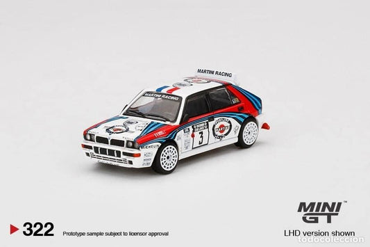 MINI GT LANCIA DELTA HF INTEGRALE EVOLUZIONE #3 322