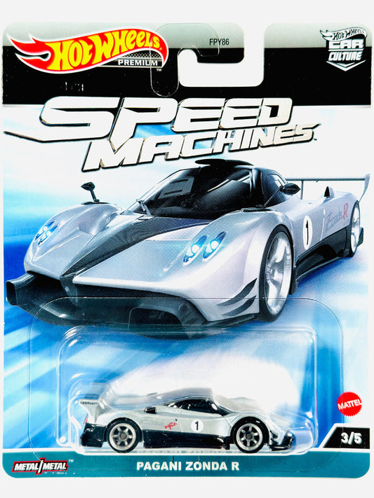 HOT WHEELS 2023 CAR CULTURE SPEED MACHINES PAGANI ZONDA R