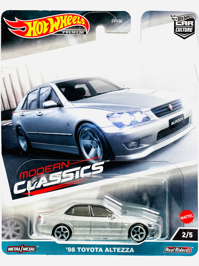 HOT WHEELS 2023 CAR CULTURE MODERN CLASSICS CASE E '98 TOYOTA ALTEZZA