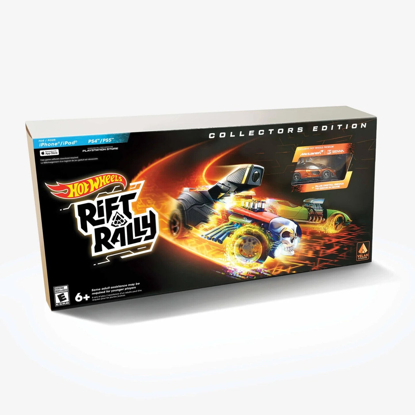 Hot Wheels Rift Rally – Collectors Edition - Incluye Mclaren Senna Edición Especial RLC