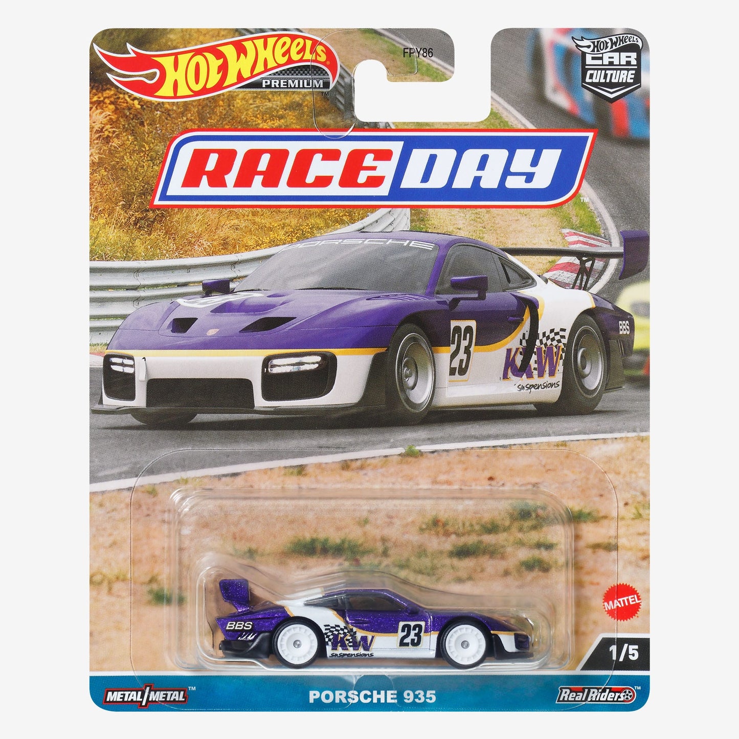 Hot Wheels Car Culture Race Day Porsche 935