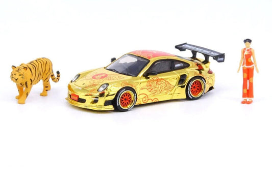 Inno64 LBWK Porsche 997 Año Nuevo de Tiger 2022 Chase