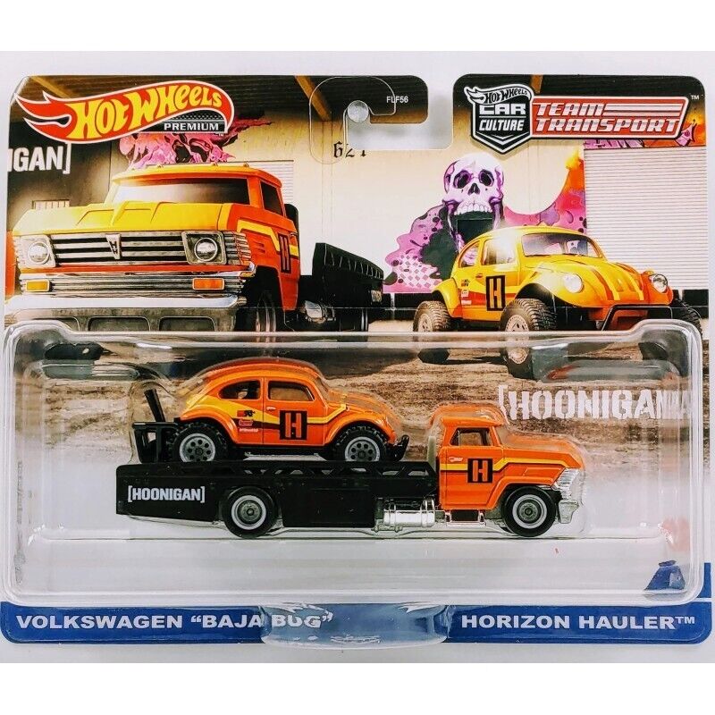 HOT WHEELS TEAM TRANSPORT VOLKSWAGEN BAJA BUG - HOONIGAN