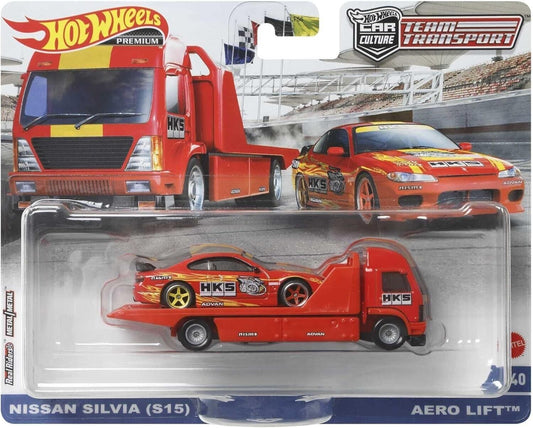 HOT WHEELS TEAM TRANSPORT NISSAN SILVIA S15