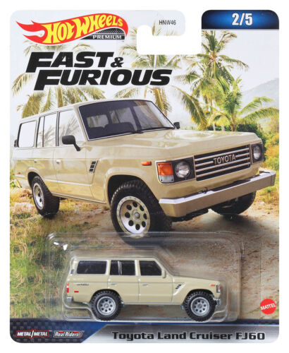 Toyota Land Cruiser FJ60 Fast & Furious 2023 Premium 1:64 Hot Wheels HNW53 HNW46