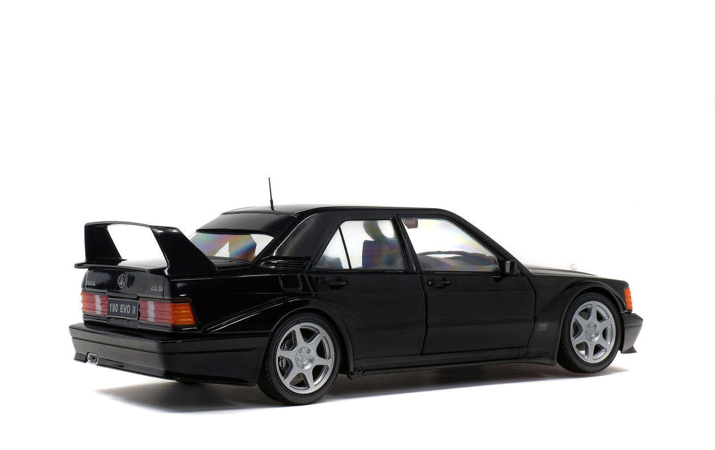 SOLIDO MERCEDES 190 EVO II (W201) – BLACK – 1990 - 1/18