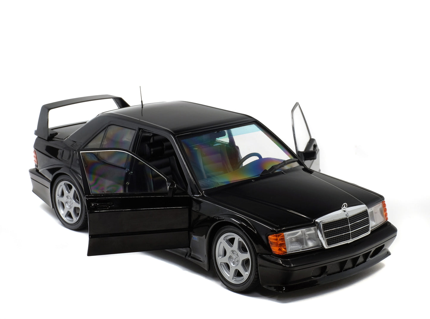 SOLIDO MERCEDES 190 EVO II (W201) – BLACK – 1990 - 1/18