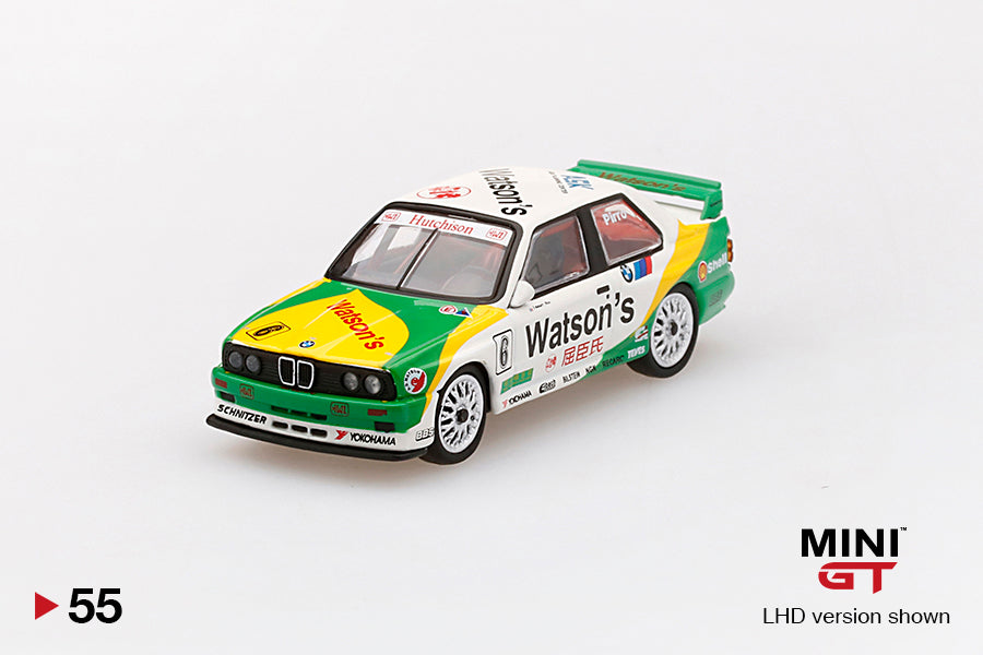 MINI GT 55 BMW M3 (E30) #6 1991 Guia Race of Macau Winner