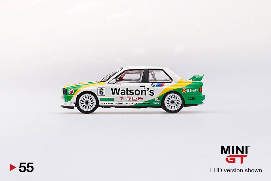 MINI GT 55 BMW M3 (E30) #6 1991 Guia Race of Macau Winner