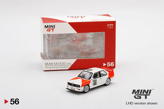 MINI GT 56  BMW M3 E30 #42 1991 Deutsche Tourenwagen Meisterschaft