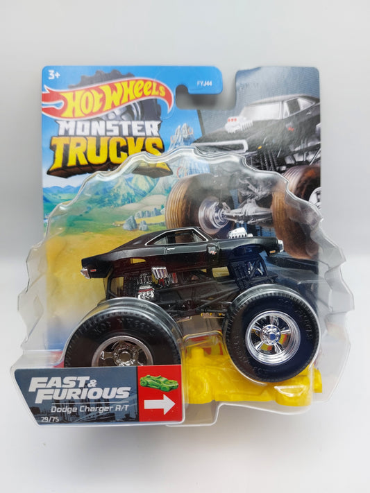 HOT WHEELS MONSTER TRUCK DODGE CHARGER - FAST AND FURIOUS