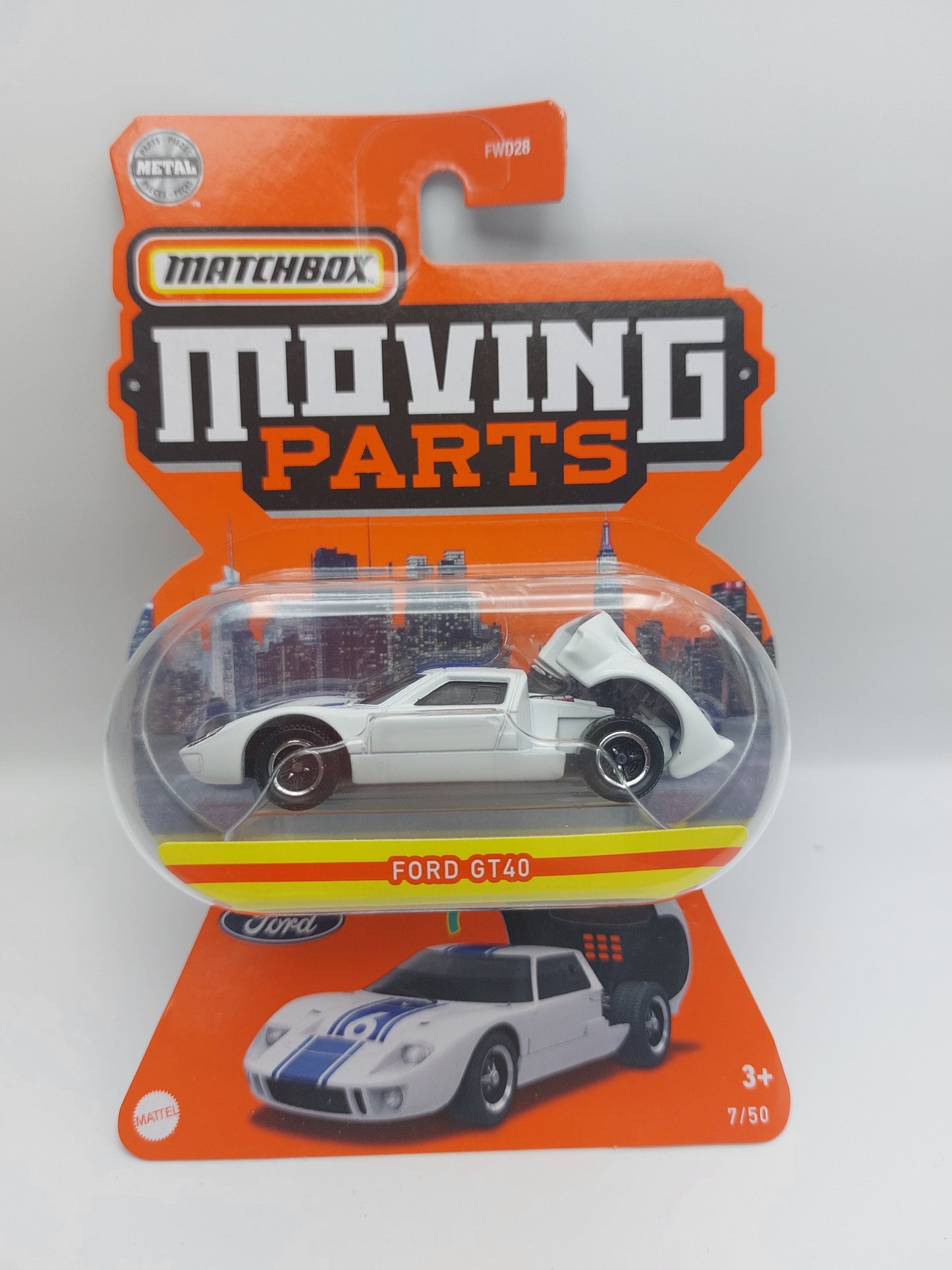 MATCHBOX FORD GT40 MOVING PARTS