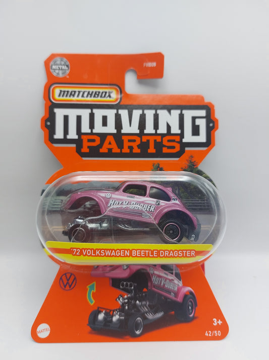 MATCHBOX VOLKSWAGEN BEETLE DRAG MOVING PARTS