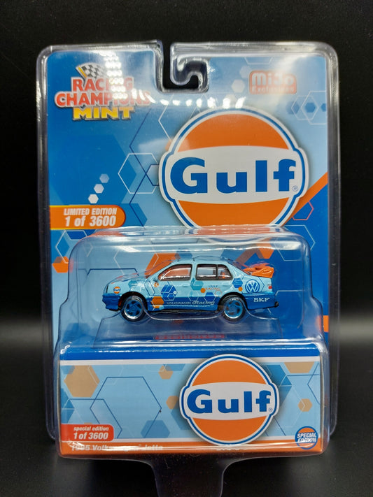 RACING CHAMPIONS - VW JETTA GULF - EDICIÓN LIMITADA - MIJO EXCLUSIVE