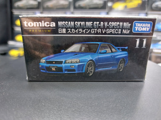 TOMICA PREMIUM NISSAN SKYLINE GTR R34